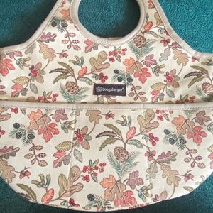 Vintage Autumn Path Longaberger Booking Tote